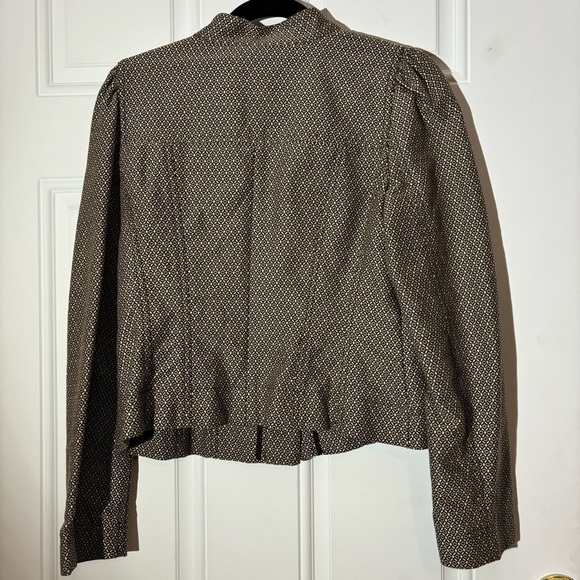 Loft Brown/Beige Jacket, Size 6 - Picture 7 of 11